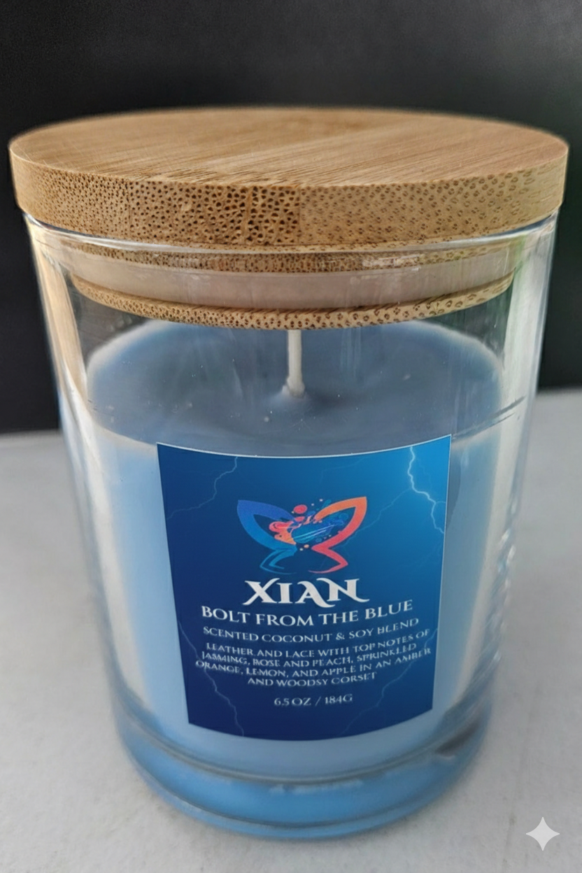XiAn Handmade Candles & Wax Melts "Bolt from the Blue"