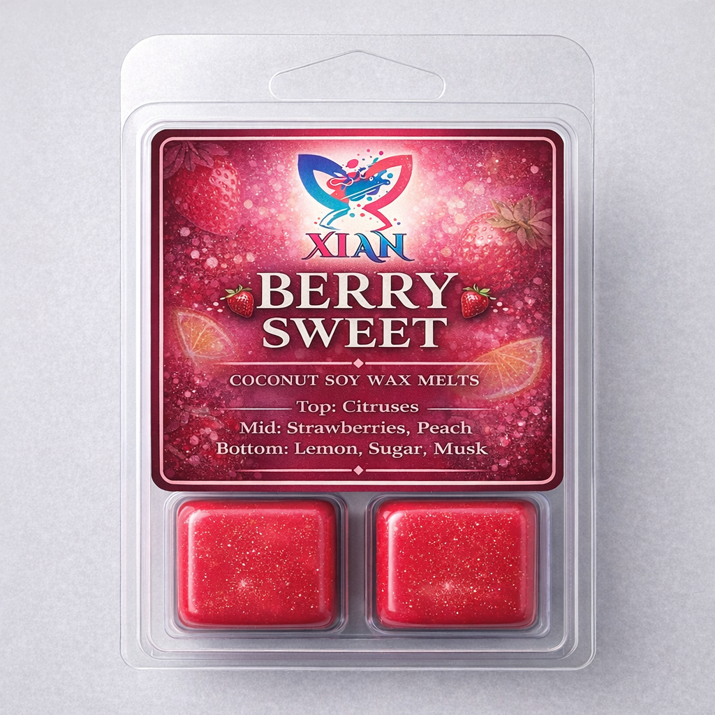 XiAn Handmade Candles "Sweet Strawberry"