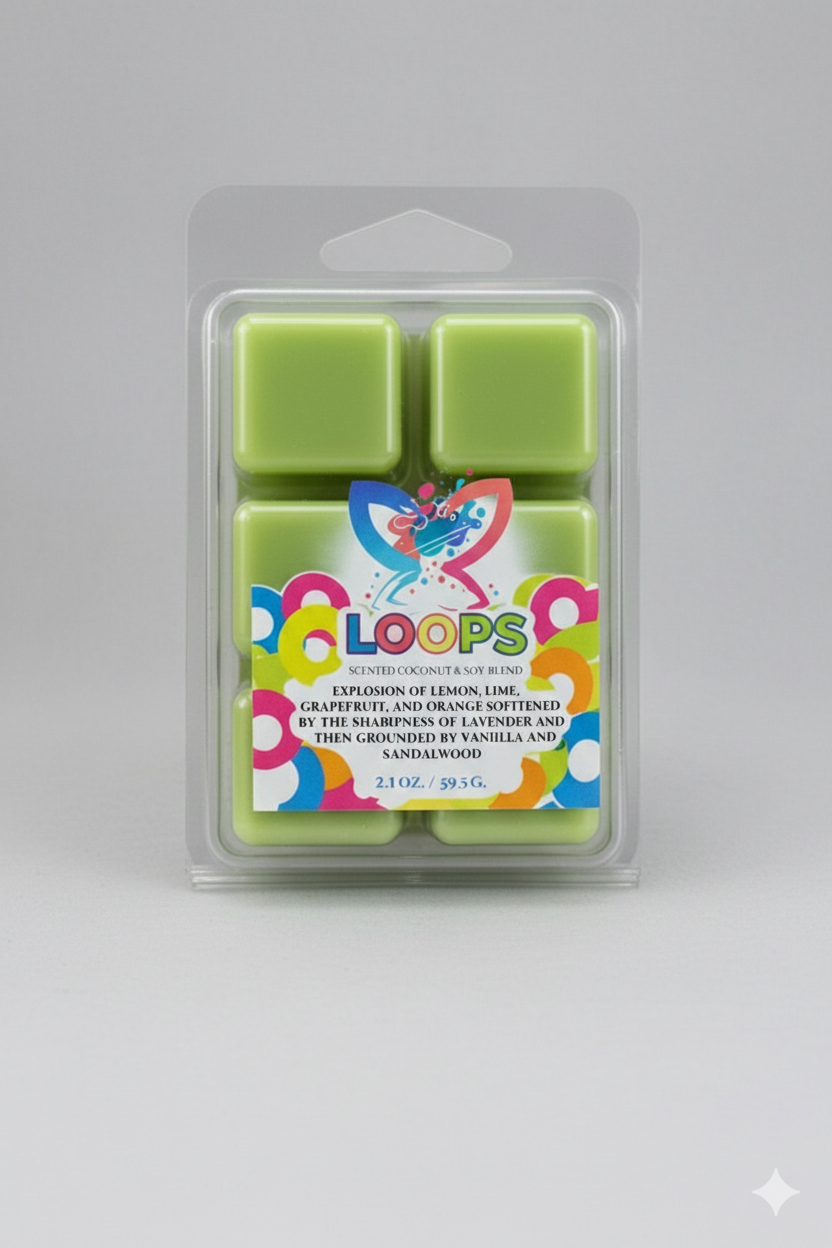 XiAn Handmade Candles & Wax Melts "Loops"