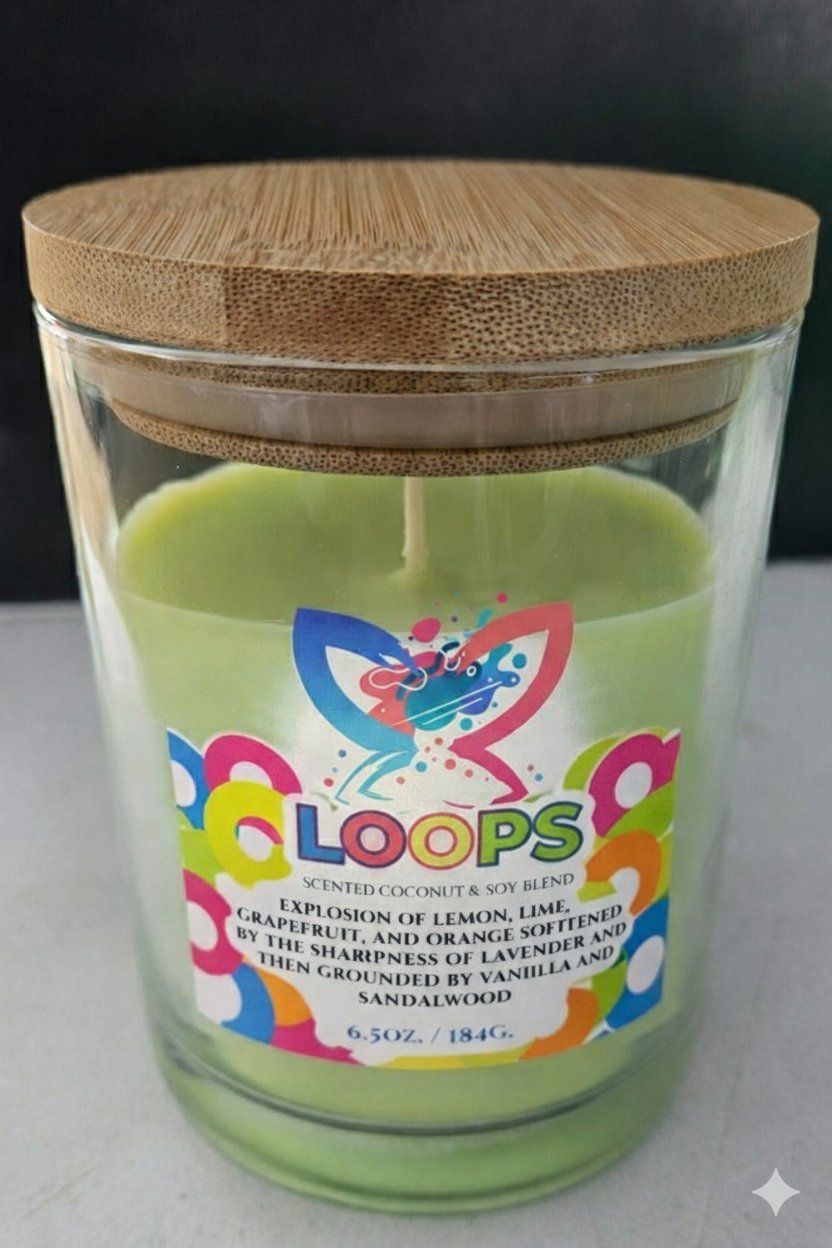 XiAn Handmade Candles & Wax Melts "Loops"