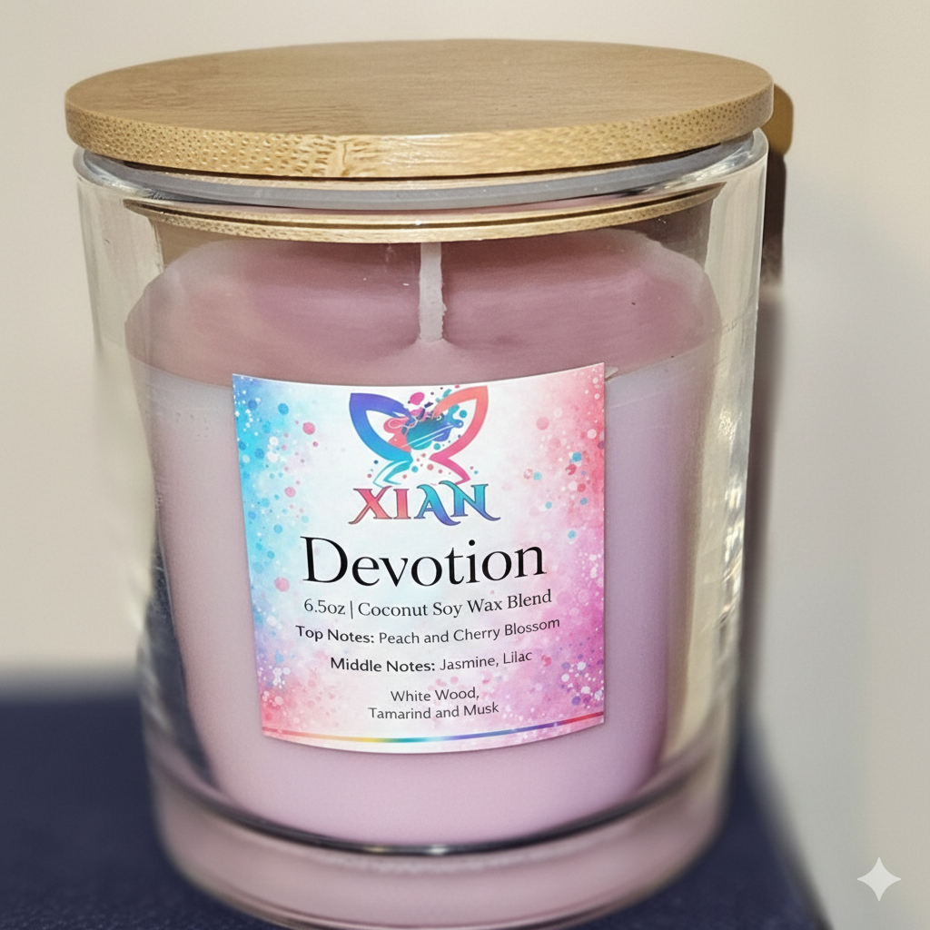 XiAn Handmade Candles & Wax Melts "Devotion"