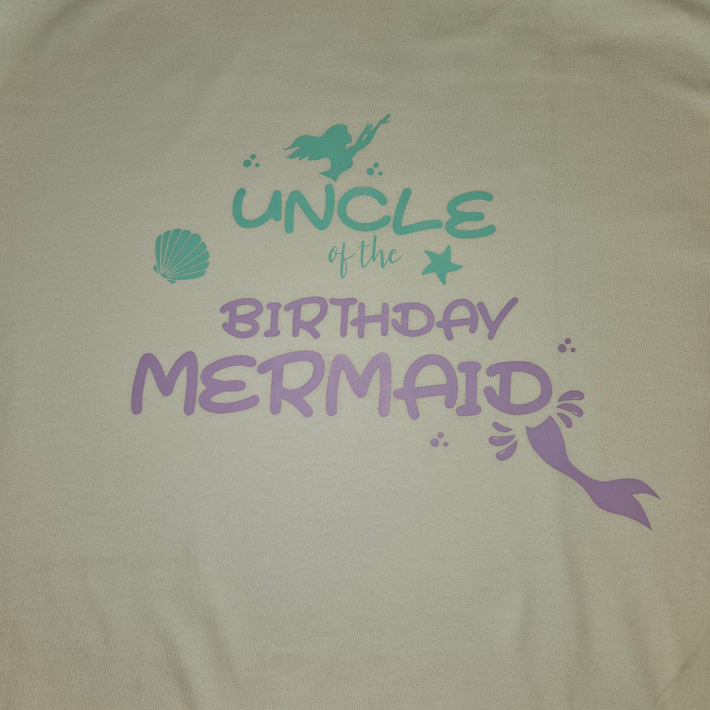 XiAn Custom Mermaid Birthday Theme T-Shirts