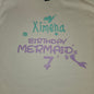 XiAn Custom Mermaid Birthday Theme T-Shirts