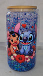 XiAn Lilo & Stitch Snow Globe Custom Tumblers