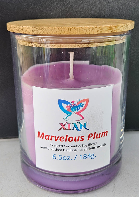 XiAn Homemade Candles "Marvelous Plum"