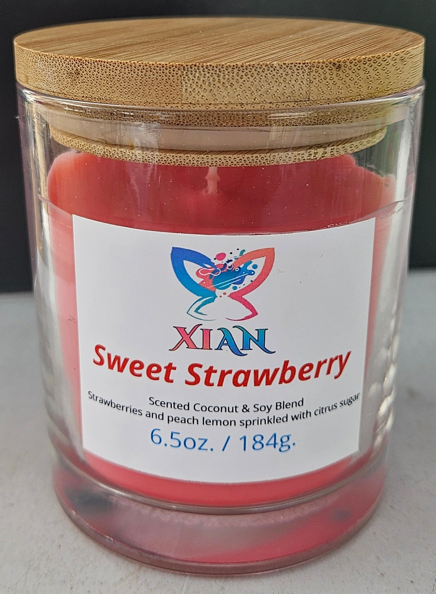 XiAn Homemade Candles "Sweet Strawberry"