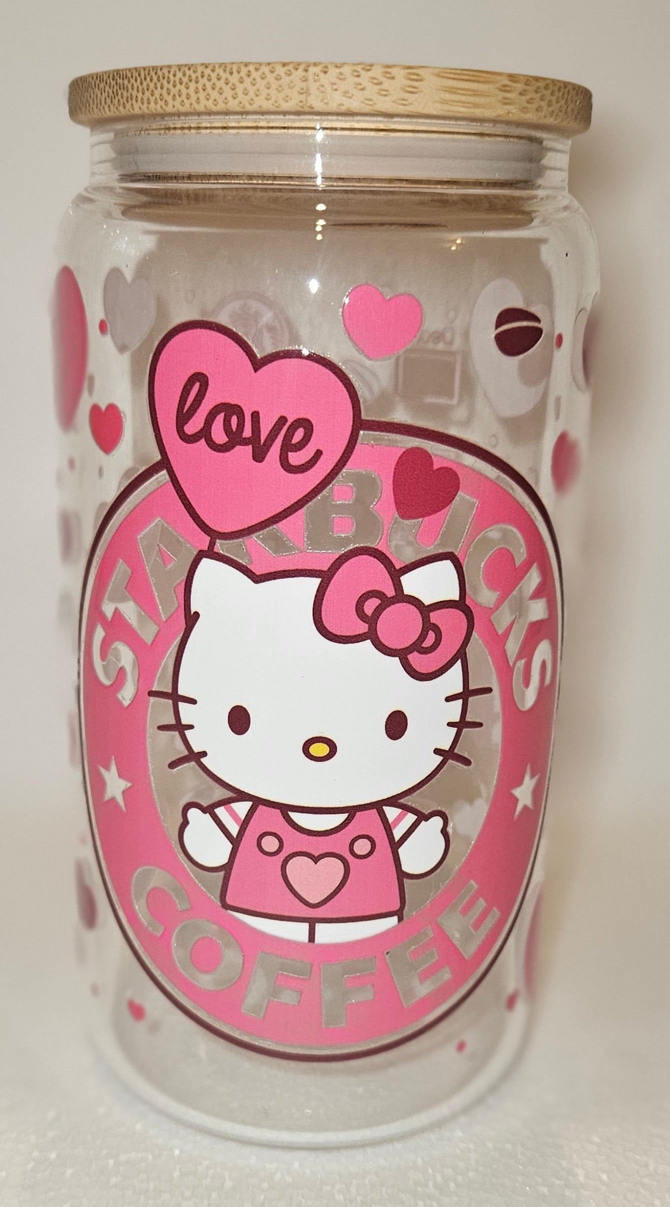 XiAn Hello Kitty Custom Glass Tumblers