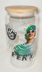 XiAn Latin Artist Custom Glass Tumblers