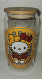 XiAn Hello Kitty Custom Glass Tumblers