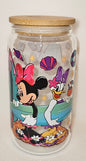 XiAn Mickey & Minnie Custom Glass Tumblers