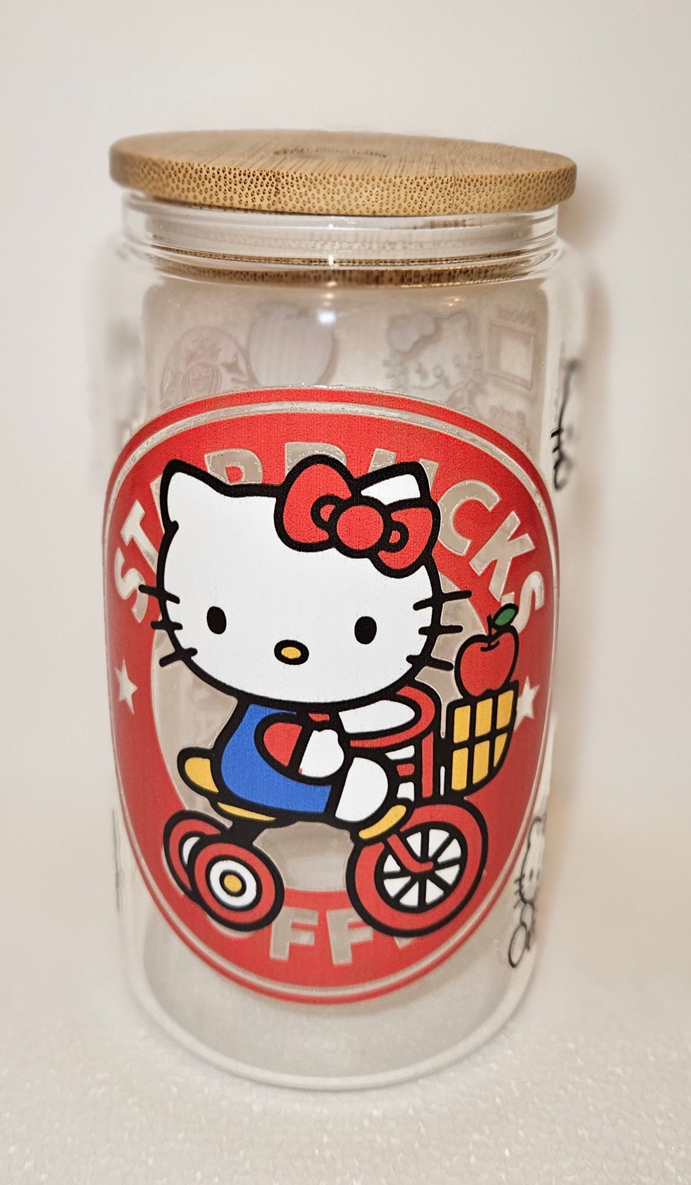 XiAn Hello Kitty Custom Glass Tumblers