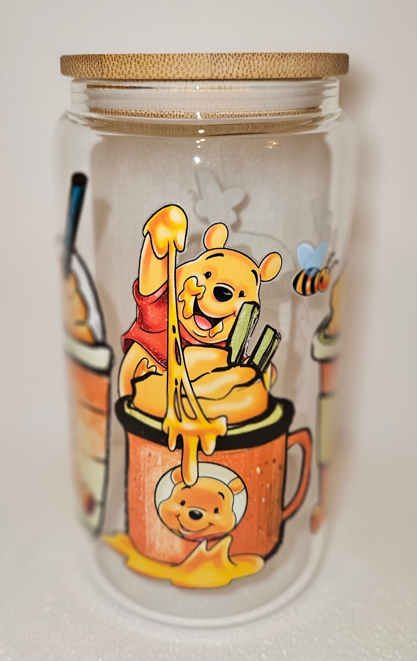 XiAn Winnie the Pooh Custom Glass Tumblers