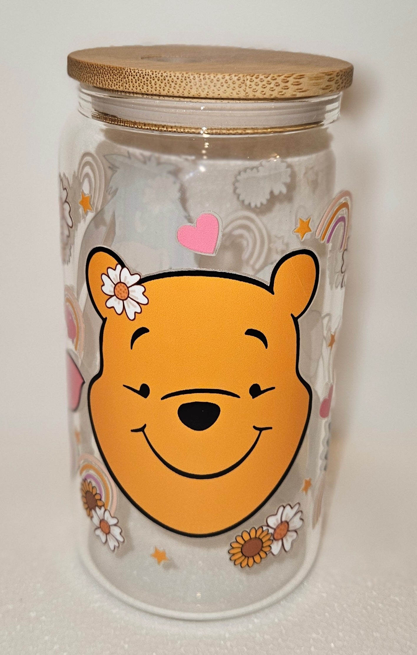 XiAn Winnie the Pooh Custom Glass Tumblers