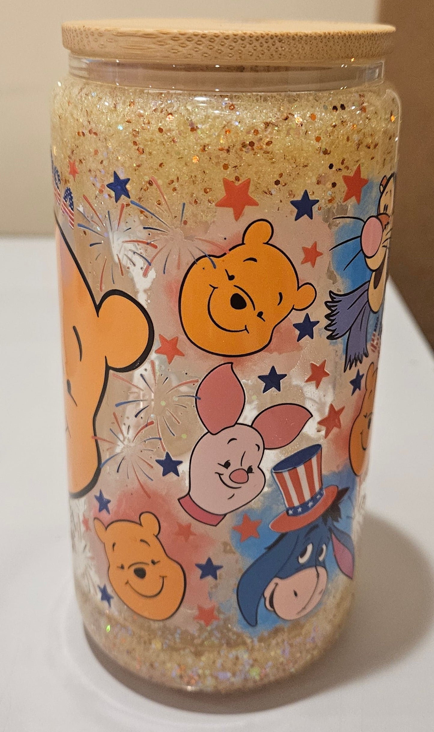 XiAn Winnie the Pooh Snow Globe Custom Tumblers