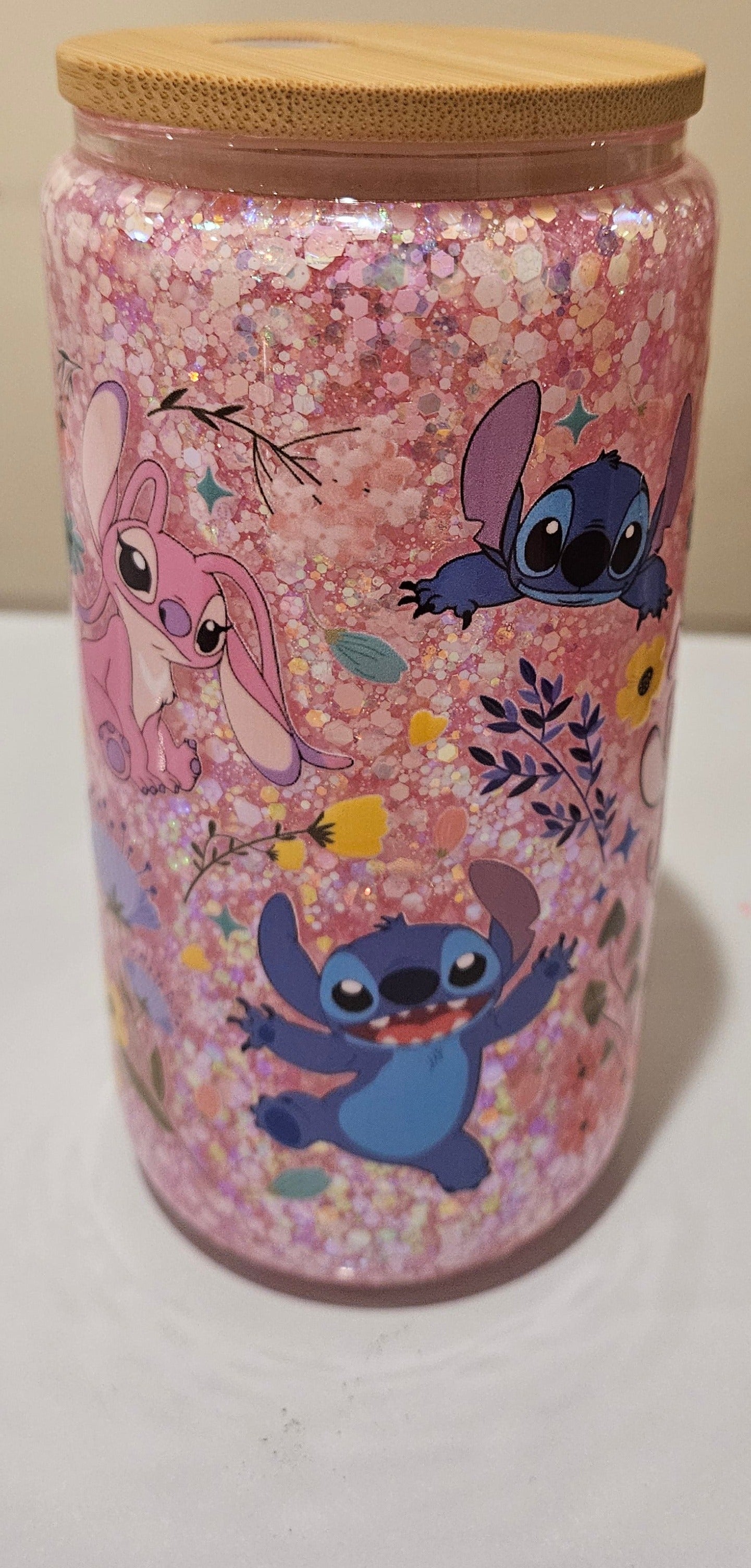 XiAn Lilo & Stitch Snow Globe Custom Tumblers