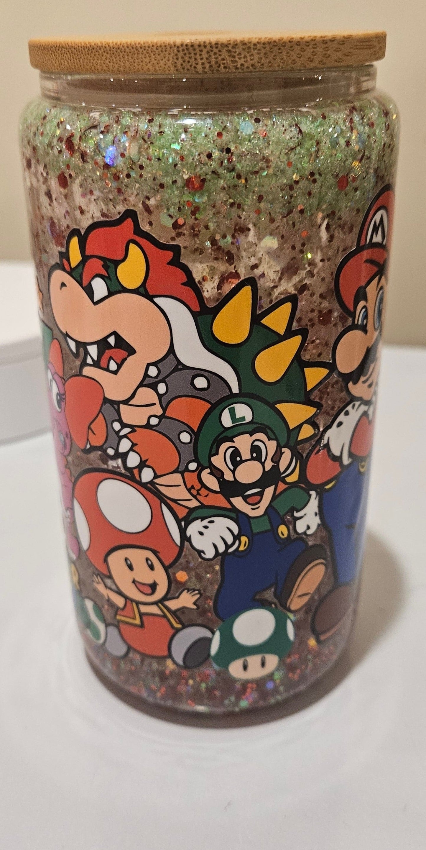 XiAn Super Mario Bros. Snow Globe Custom Tumblers